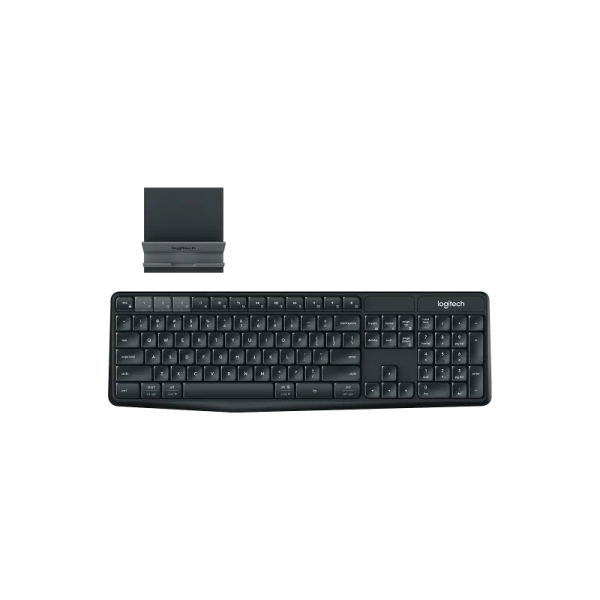 Logitech Keyboard K 375s Multi-Device Wireless Keyboard And Stand Combo